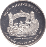 1975 ONE DOLLAR CANADA - WORLD COINS - Cambridgeshire Coins