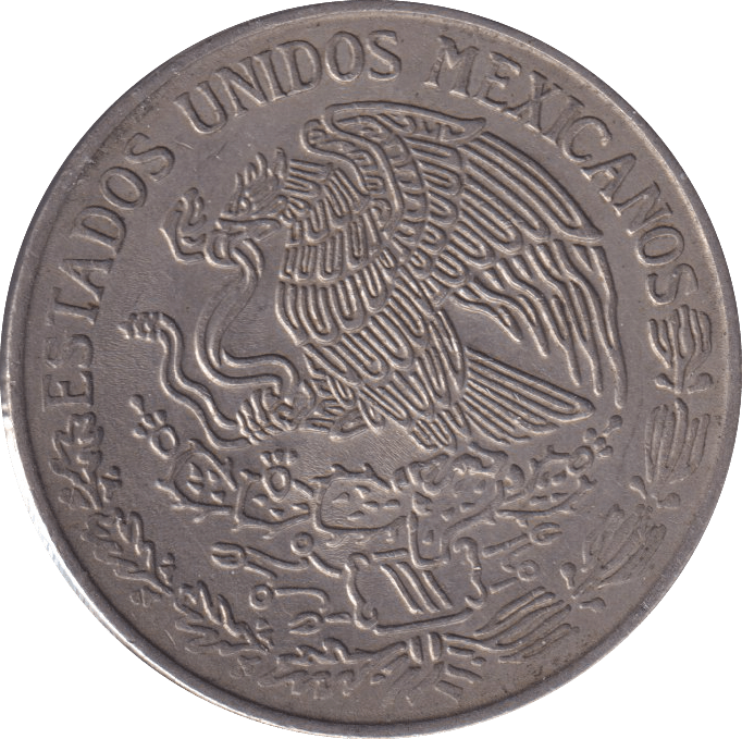 1975 ONE PESO MEXICO - WORLD COINS - Cambridgeshire Coins