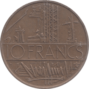 1976 FRANCE 10 FRANCS - WORLD COINS - Cambridgeshire Coins