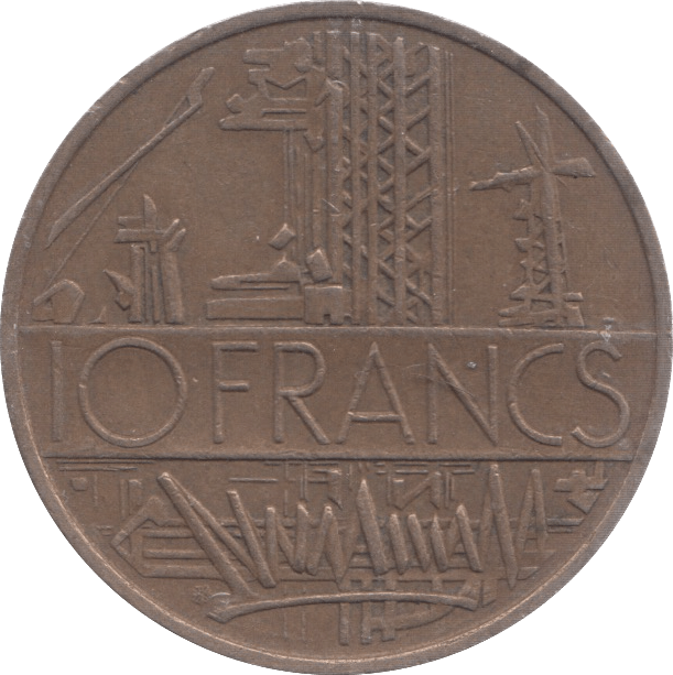 1976 FRANCE 10 FRANCS - WORLD COINS - Cambridgeshire Coins