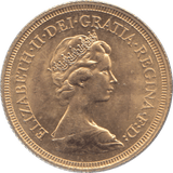 1976 GOLD SOVEREIGN BU ( UNC ) - Sovereign - Cambridgeshire Coins