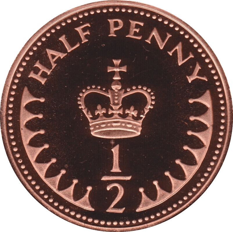 1976 PROOF DECIMAL HALFPENNY - Halfpenny proof - Cambridgeshire Coins