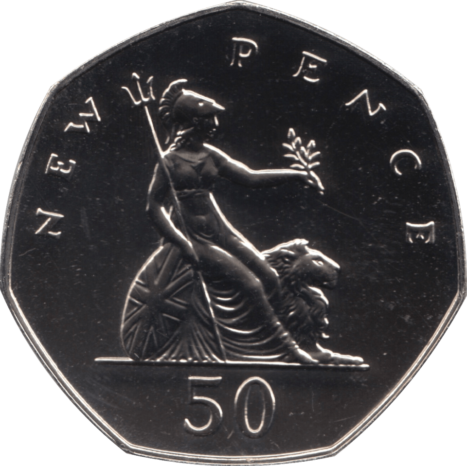 1979 FIFTY PENCE PROOF 50P COIN BRITANNIA - 50p Proof - Cambridgeshire Coins