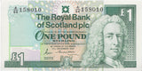 1988 ONE POUND BANKNOTE SCOTLAND REF 959 - World Banknotes - Cambridgeshire Coins