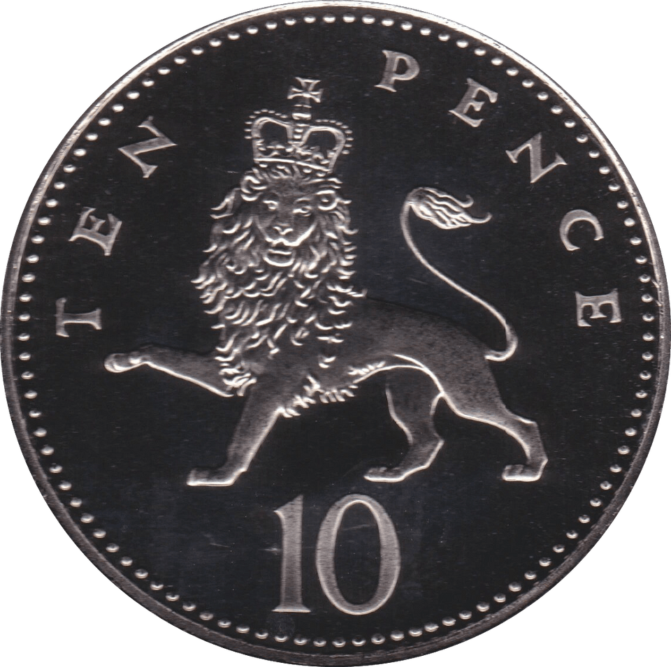 1992 PROOF TEN PENCE 10P LARGE 10p PROOF Cambridgeshire Coins