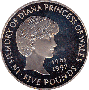 1999 FIVE POUND £5 PROOF COIN DIANA PRINCESS OF WALES - £5 Proof - Cambridgeshire Coins