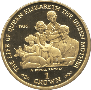 1999 QUEEN ELIZABETH QUEEN MOTHER CROWN COIN - WORLD COINS - Cambridgeshire Coins