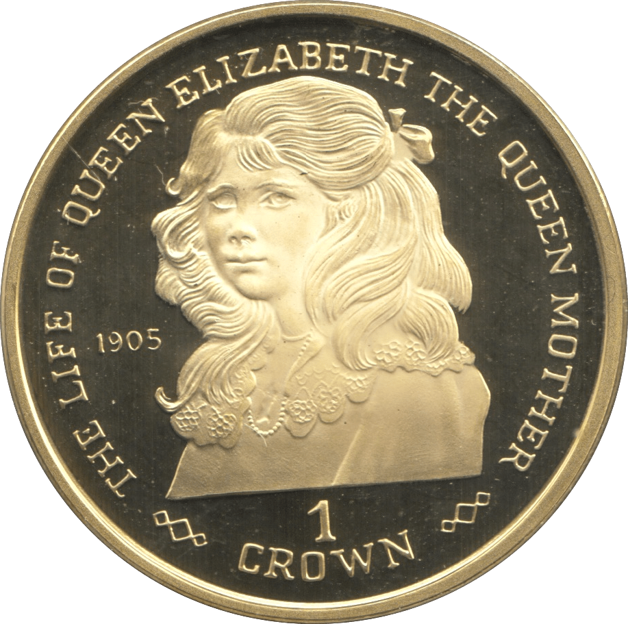 1999 QUEEN ELIZABETH QUEEN MOTHER CROWN COIN - WORLD COINS - Cambridgeshire Coins