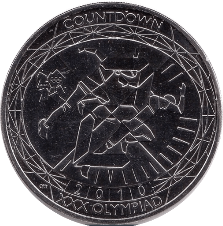 2010 FIVE POUND £5 LONDON OLYMPIC 2012 RUNNING BRILLIANT UNCIRCULATED BU - £5 BU - Cambridgeshire Coins