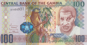 2013 100 DALASIS BANKNOTE GAMBIA REF 754 - World Banknotes - Cambridgeshire Coins