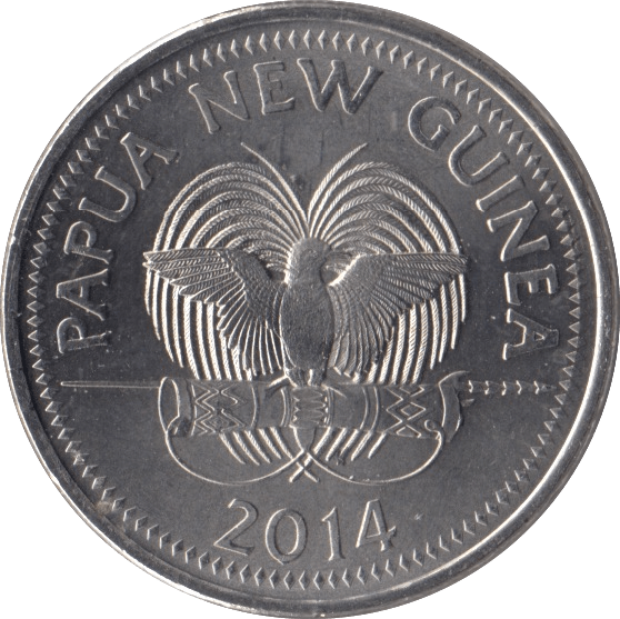 2014 TEN TOEA PAPUA NEW GUINEA - WORLD COINS - Cambridgeshire Coins