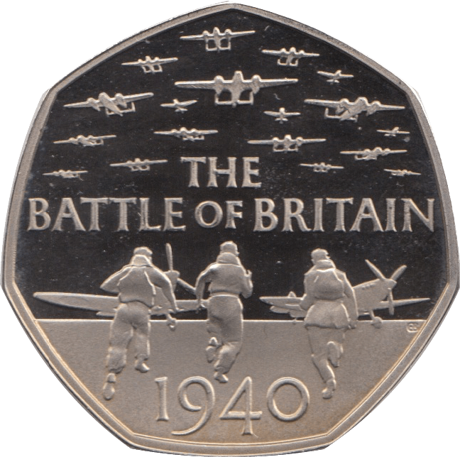 2015 FIFTY PENCE PROOF BATTLE OF BRITAIN - 50p Proof - Cambridgeshire Coins