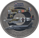 2018 5 POUND BAILIWICK OF JERSEY ROYAL AIR FORCE COIN (BU) - WORLD COINS - Cambridgeshire Coins