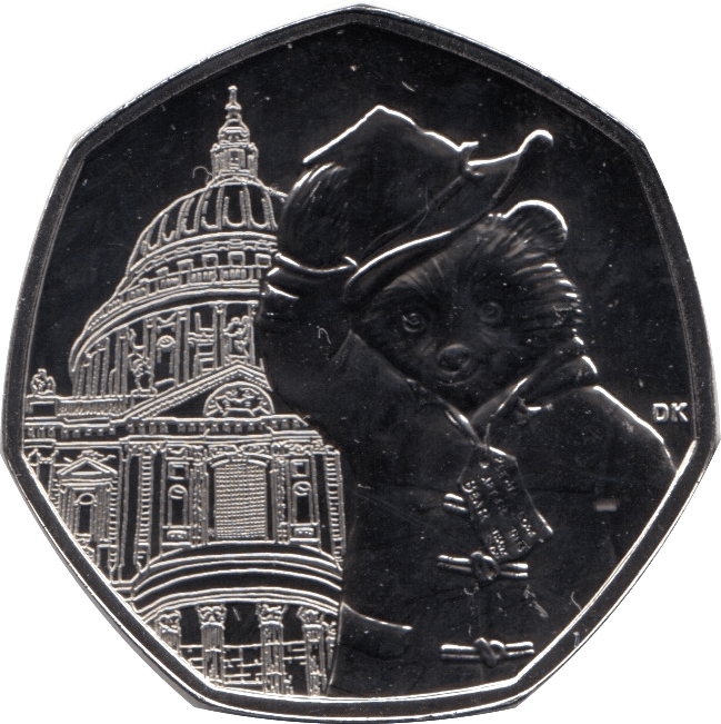 2019 BRILLIANT UNCIRCULATED 50P COIN PADDINGTON ST. PAULS - 50p BU - Cambridgeshire Coins