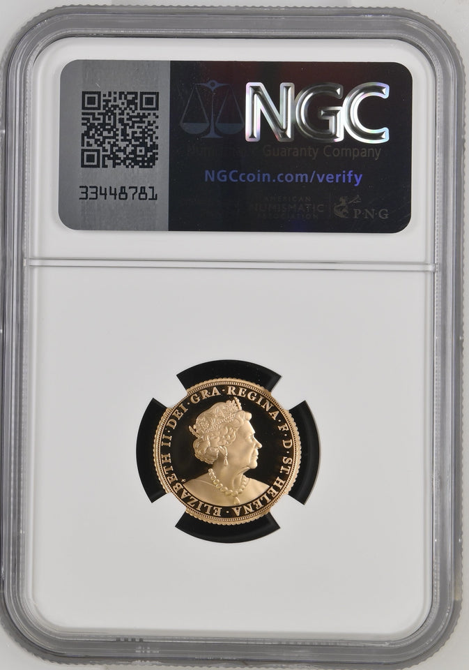 2019 GOLD PROOF HALF SOVEREIGN QUEEN VICTORIA 200TH ANNIVERSARY NGC PF 70 ULTRA CAMEO 02 - NGC CERTIFIED COINS - Cambridgeshire Coins