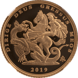 2019 GOLD PROOF HALF SOVEREIGN QUEEN VICTORIA 200TH ANNIVERSARY NGC PF 70 ULTRA CAMEO - NGC CERTIFIED COINS - Cambridgeshire Coins