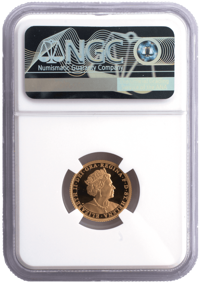 2019 GOLD PROOF HALF SOVEREIGN QUEEN VICTORIA 200TH ANNIVERSARY NGC PF 70 ULTRA CAMEO - NGC CERTIFIED COINS - Cambridgeshire Coins