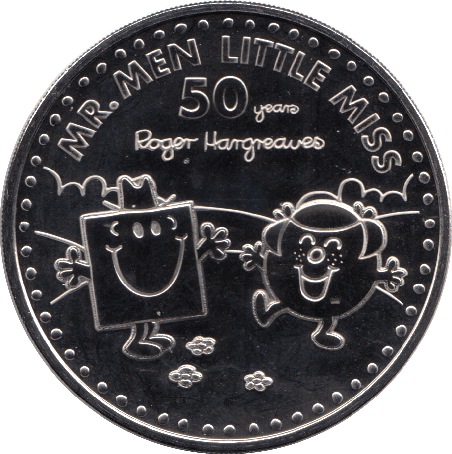 2021 BRILLIANT UNCIRCULATED £5 COIN MR MEN LITTLE MISS COIN BU - £5 BU - Cambridgeshire Coins
