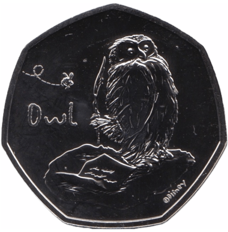 2021 FIFTY PENCE BRILLIANT UNCIRCULATED 50P OWL - 50p BU - Cambridgeshire Coins