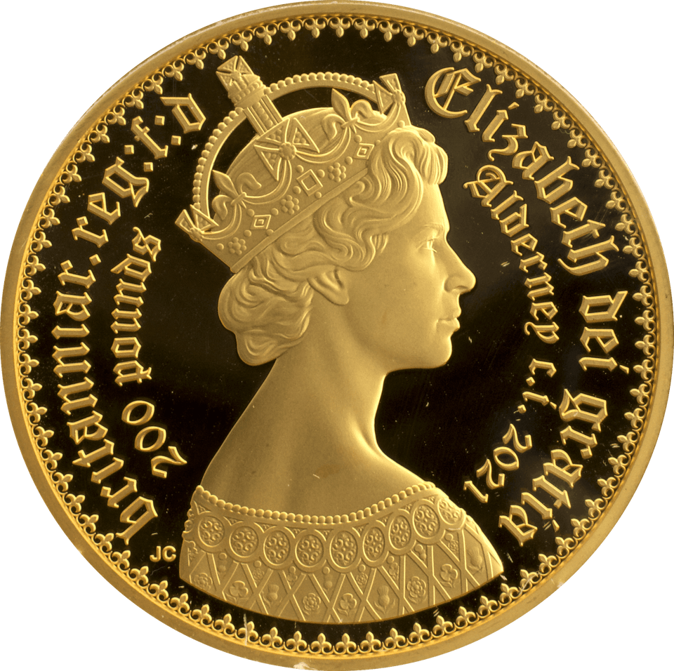 2021 GOLD PROOF NEW GOTHIC CROWN PCGC PR70DCAM - NGC CERTIFIED COINS - Cambridgeshire Coins
