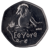 2022 FIFTY PENCE 50P BRILLIANT UNCIRCULATED EEYORE BU - 50p BU - Cambridgeshire Coins