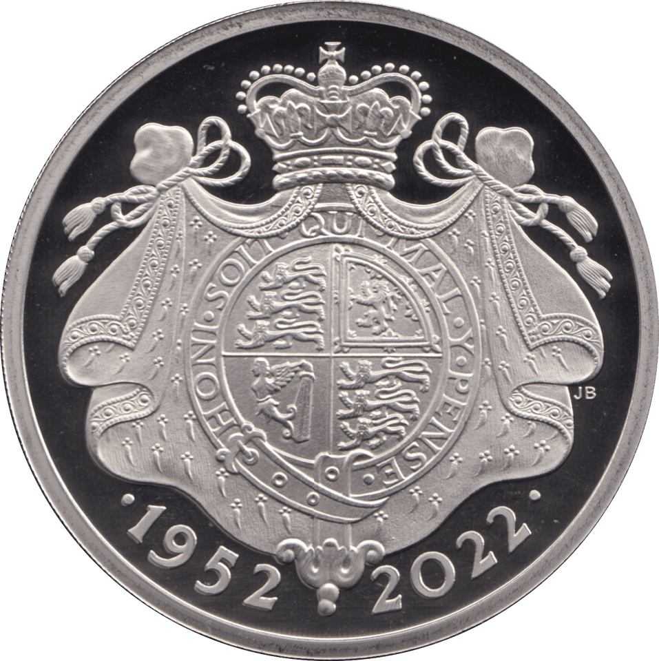 2022 FIVE POUND PROOF £5 COIN PLATINUM JUBILEE - Collectible Coins & Currency - Cambridgeshire Coins