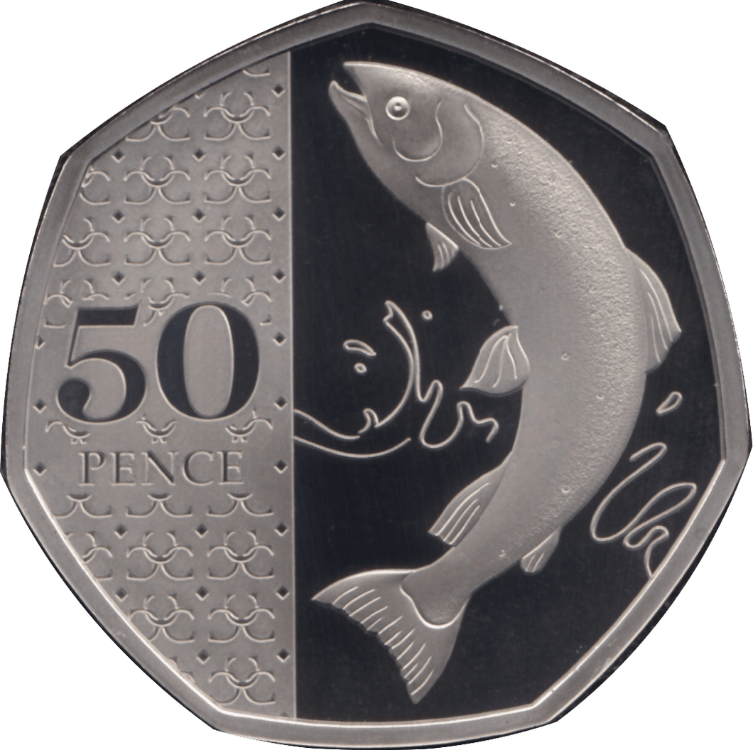 2023 FIFTY PENCE PROOF KING CHARLES - 5OP Proof - Cambridgeshire Coins