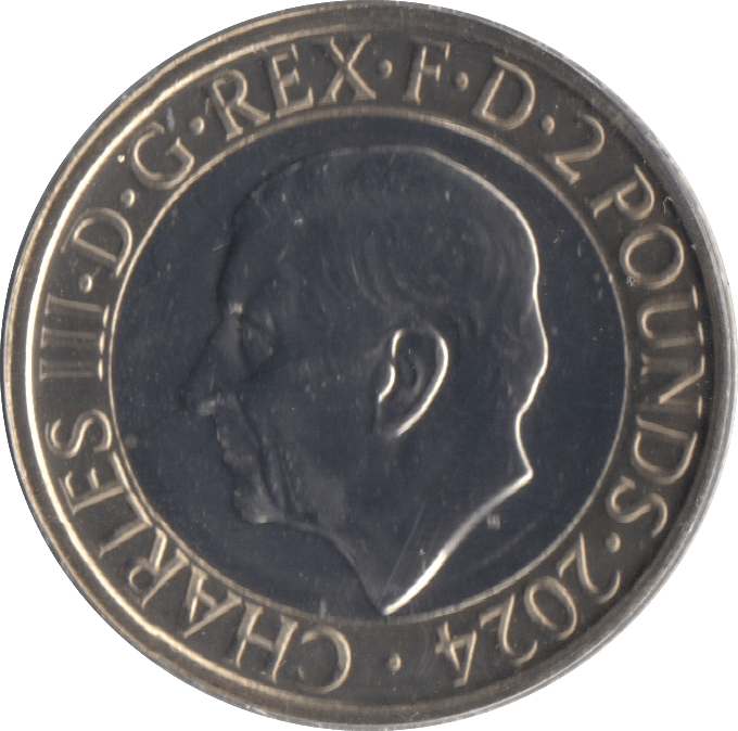 2024 TWO POUNDS WINSTON CHURCHILL BRILLIANT UNCIRCULATED KING CHARLES III - £2 Proof - Cambridgeshire Coins