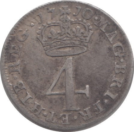 1710 MAUNDY FOUR PENCE ( GF ) 8