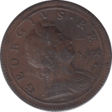 1723 HALFPENNY ( VF ) 24