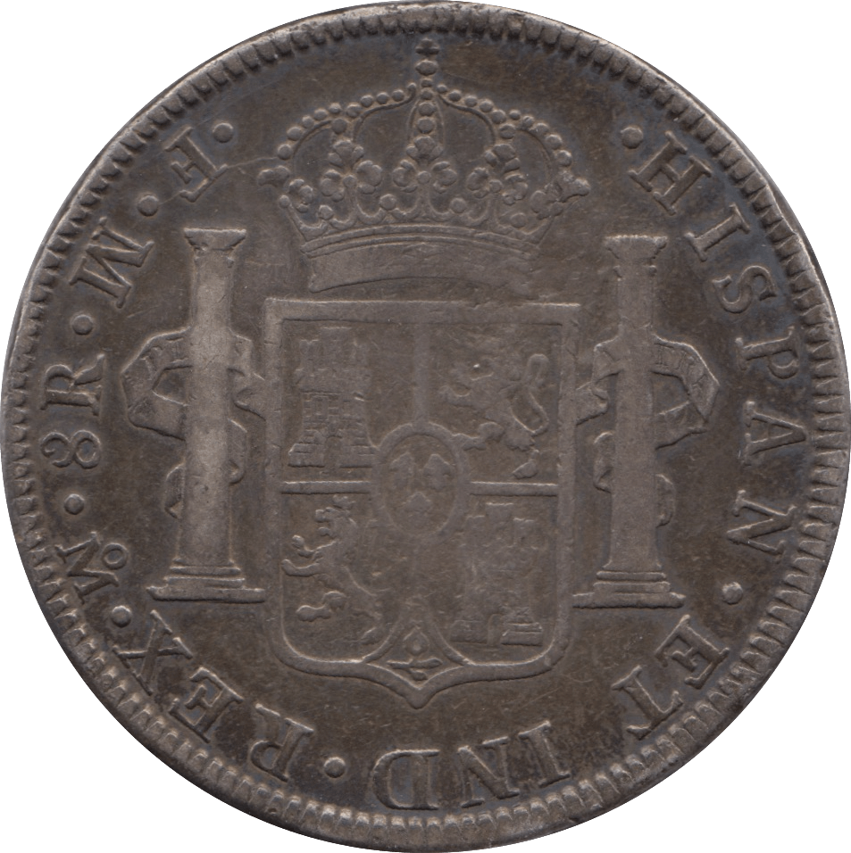 1772 SILVER 8 REALES SPAIN