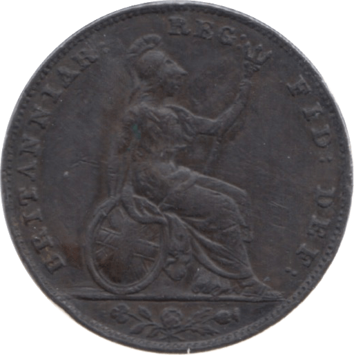 1853 FARTHING ( EF ) 23 - Farthing - Cambridgeshire Coins