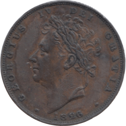 1826 FARTHING ( EF ) 23 - Farthing - Cambridgeshire Coins