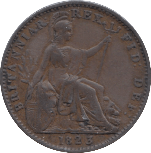 1823 FARTHING ( EF ) 23