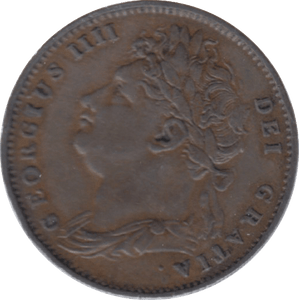 1823 FARTHING ( EF ) 23