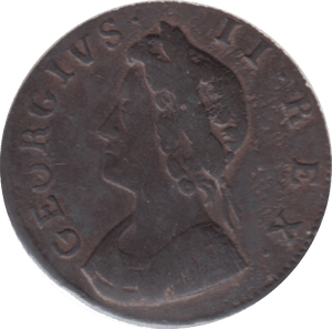 1733 FARTHING ( VF ) 23