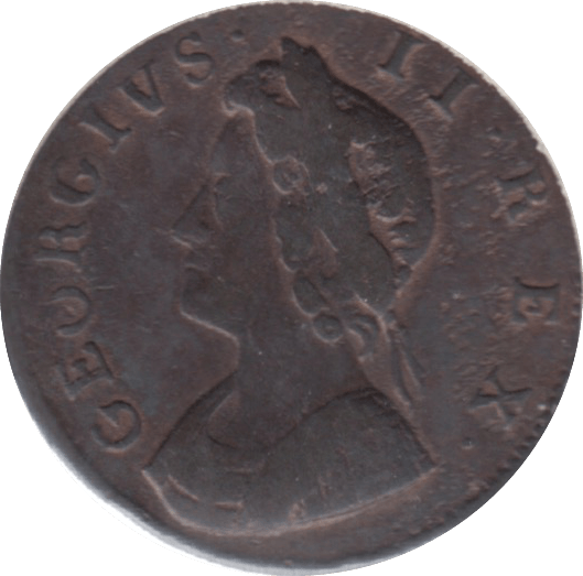 1733 FARTHING ( VF ) 23