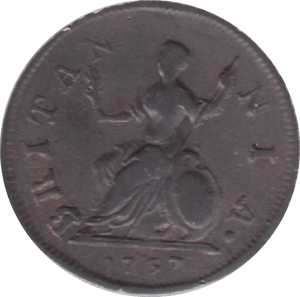 1737 FARTHING ( VF ) 23