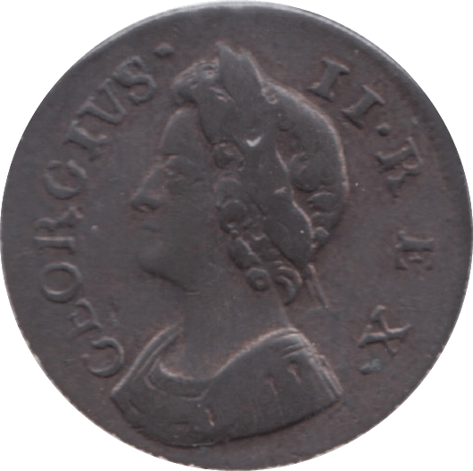 1737 FARTHING ( VF ) 23