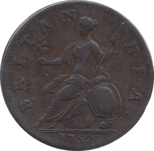 1752 HALFPENNY ( GVF ) 23