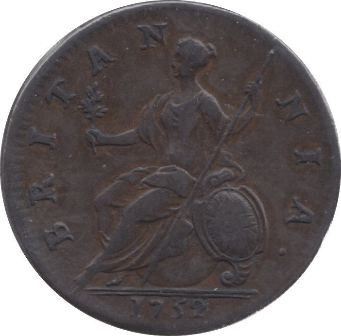 1752 HALFPENNY ( GVF ) 23