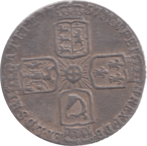 1757 SIXPENCE ( GVF ) 23