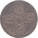 1757 SIXPENCE ( GVF ) 23