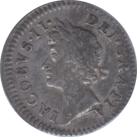 1687 MAUNDY FOURPENCE ( GF )