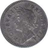 1687 MAUNDY FOURPENCE ( GF )