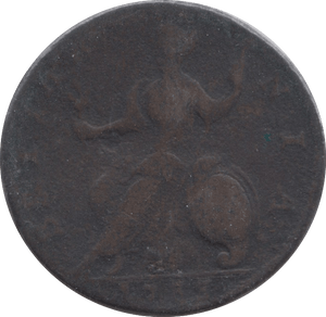 1733 HALFPENNY ( NF ) 1