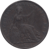 1822 FARTHING ( VF ) 1