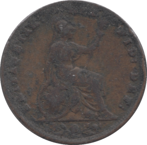 1837 FARTHING ( F ) 1 - Farthing - Cambridgeshire Coins