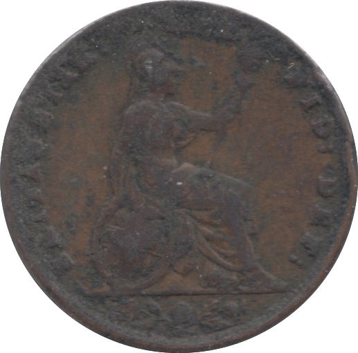 1837 FARTHING ( F ) 1 - Farthing - Cambridgeshire Coins