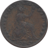 1837 FARTHING ( F ) 1 - Farthing - Cambridgeshire Coins